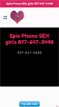Mobile Screenshot of epicphonesex.com